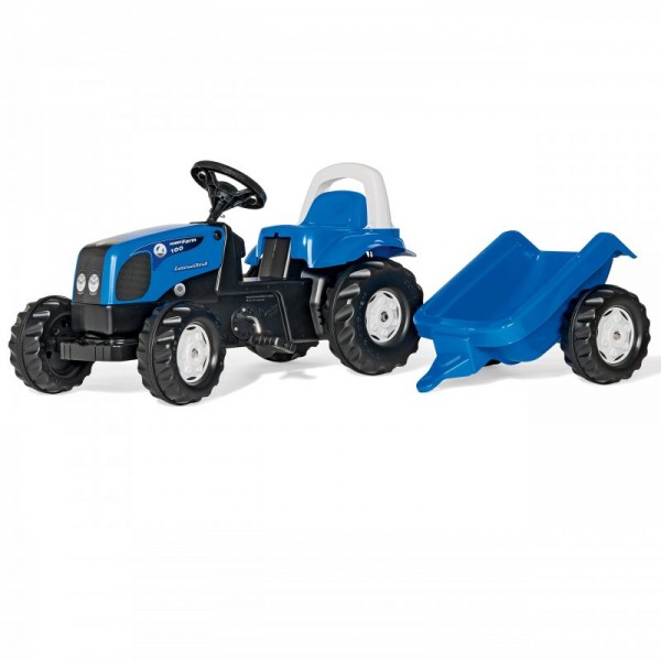 ROLLY TOYS KID minamas traktorius su priekaba Landini